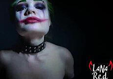 big tits teens stroke cock for cumshot close up