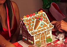 Making a Gingerbread House - Let's Do It Part 2
