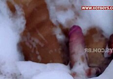 टीन 18+ गे पीओवी असफकिंग नॉटी निनफेटो बॉय के साथ