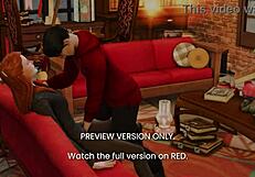 Ginny takes revenge in 3D hentai sex scene.