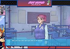 Night lessons with big tits vampires