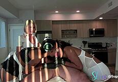 Blonde Milf with Blue Eyes Stirs Deep Desire in Blowjob Orgy