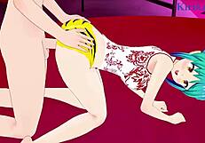 Lum gets intense sex in Urusei Yatsura 2022 hentai