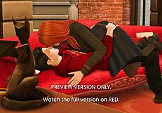 Ginny takes revenge in 3D hentai sex scene.