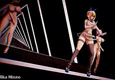 Adorable Girls Dancing to Luvoratorrrrry in MMD R18