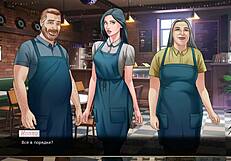 Complete gameplay features photoshoot with girlfriend and friend in anime style