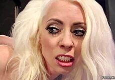 Lesbians Dominate with Whipping and Intense Anal Fucking in Bondage Scene