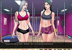 Complete gameplay features photoshoot with girlfriend and friend in anime style