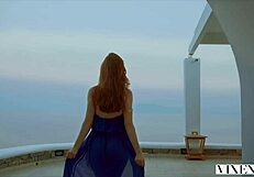 Vixen Redhead Stuns with Beauty in Wild Doggystyle Action