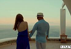 Vixen Redhead Stuns with Beauty in Wild Doggystyle Action