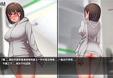 Can you handle the thrill of a naked lower body walk to the store, building to an explosive climax?