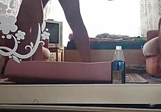 Kazakh couple films home video