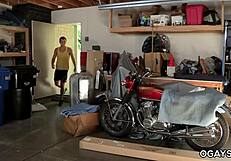 Horny Boss Angelo Marconi Fucks David Plaza's Ass In Outdoor Hardcore Assfucking And Deepthroat Session