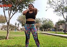 Latina milf tricked me into hardcore banging at home instead of workout