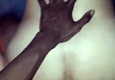 Public orgy in favela where two huge blacks fuck me deliciously at gloryhole.