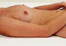 Up Close - How Women Orgasm With Petite Blonde Khloe Kingsley Solo Masturbation