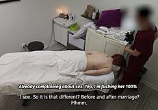 hot redhead wife craves more than just massage