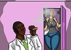 Slutty stripper fucks her lawyer for free service.