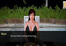 Teen 18+ with big tits and ass enjoys milf's monster cock in amateur game