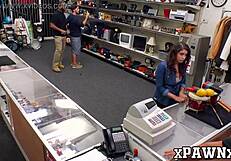 Pawnee Babe Kitty Catherine Fucked In The Back Office!