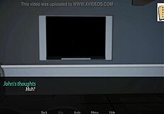 Teen 18+ with big tits and ass enjoys milf's monster cock in amateur game