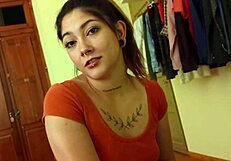 Stepsister teaches condom use with blowjob!