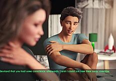 Just chilling with a wife and stepmother in 3D hentai games