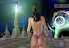 Emotional 3D Cartoon Porn of Indian Bhabhi in Sexy Poses