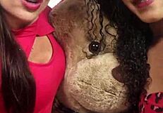 I’m obsessed with Elisa Sanches and Pamela Pantera in hot Brazilian anal prep