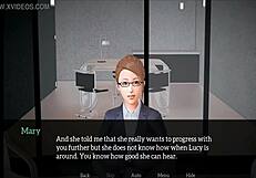 Teen 18+ with big tits and ass enjoys milf's monster cock in amateur game