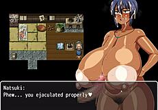Natsuki’s Bukkake Obsession in Hentai Game?