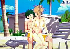 Himiko Toga Intense Sex With Bakugo And Midoriya!