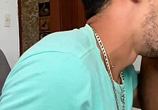 Brazilian Gay Amateurs Fuck Bareback In Living Room