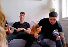 me and brothers bang stepmom tru kait with double penetration cum