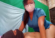 my stepmom's nurse job makes her horny