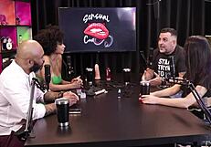 i share sensual moments with my queen paloma and andre in lingerie, exploring our bisexual desires