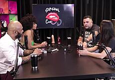 i share sensual moments with my queen paloma and andre in lingerie, exploring our bisexual desires