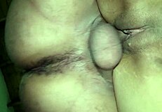 I break woman's pussy with big tits until semen fills