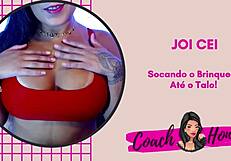 Wow, I’m shoving this toy deep with guided jerk off instructions! It’s pure hardcore fun.