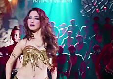 tamanna swings and shakes her deep navel beautifully
