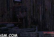 Feel The Intense Pleasure As Gagged Hotty's Clit Gets Teased.