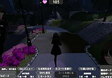 Sereka exposes under naked coat!