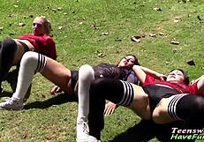 real teen getting fucked hard at party with facial