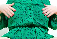 Hot Girl Moans While Stripping Sexy Dress Outdoors