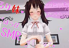 Uncensored Japanese Hentai Anime Handjob and Blowjob ASMR!