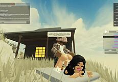 Cute Latina takes big black cock for deepthroat and anal doggystyle in wild scene. Roblox porn 64 shocks with raw assfucking.