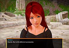 Bold My New Family 454 Redhead Teen Erotic Game Action