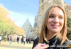 Beautiful angel piaff enjoys rebound sex in public