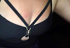 Blondie married gets intense blowjob and doggystyle at glory hole