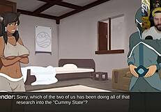 i turned korra into a furry and she sucked my big cock until cum in mouth.